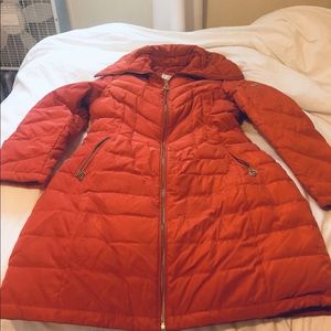 Michael Kors Long puffer coat